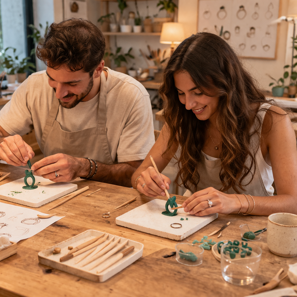 Lost Wax Technique-couples Private jewelry Workshop
