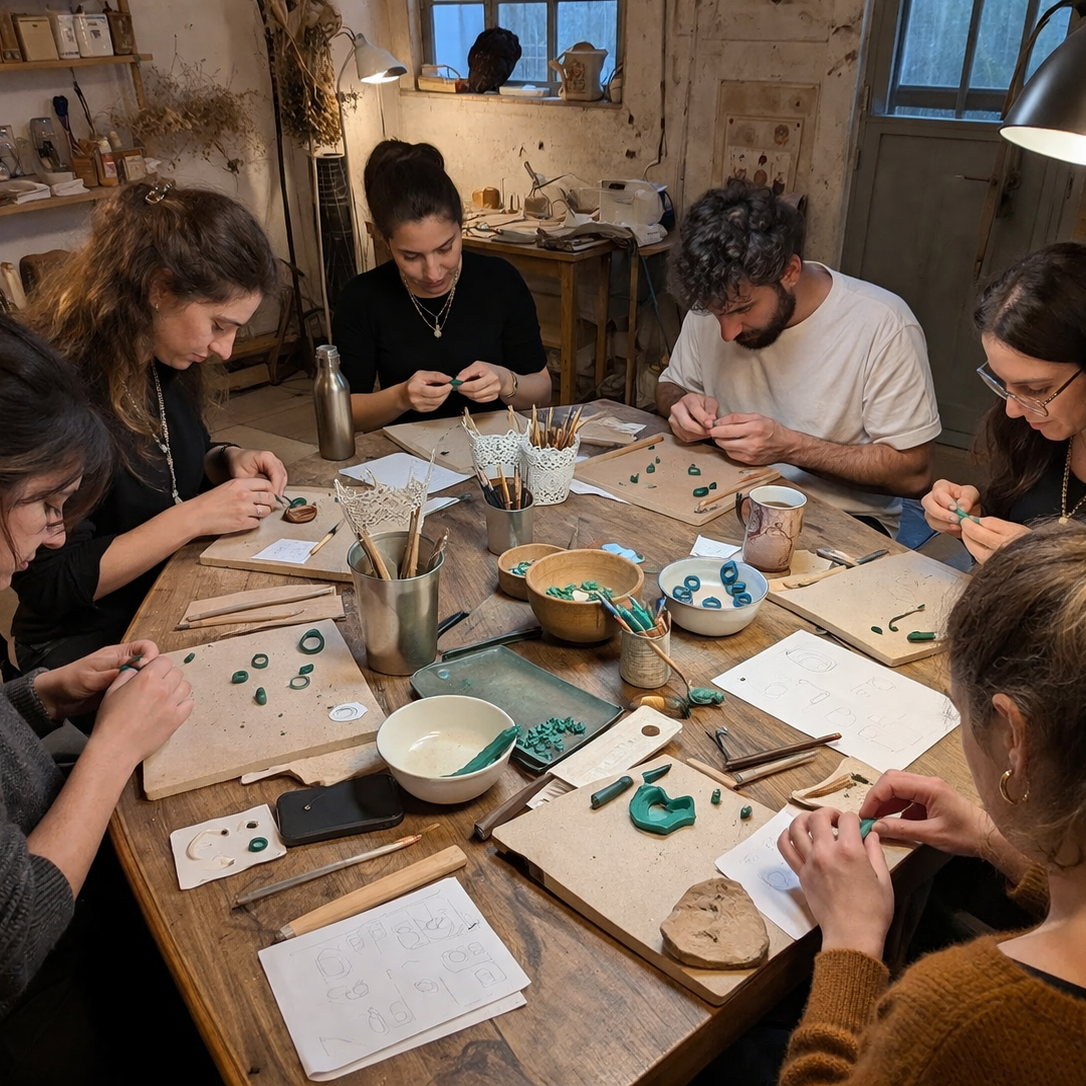 Lost Wax Technique-Private Group jewelry Workshop